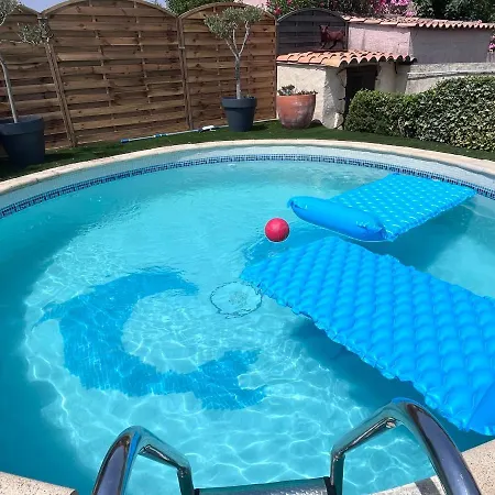Piscine Cosy, 3 Chambres, 3 Sdb, Havre De Paix A 10 Min Des Plages 莫吉奥