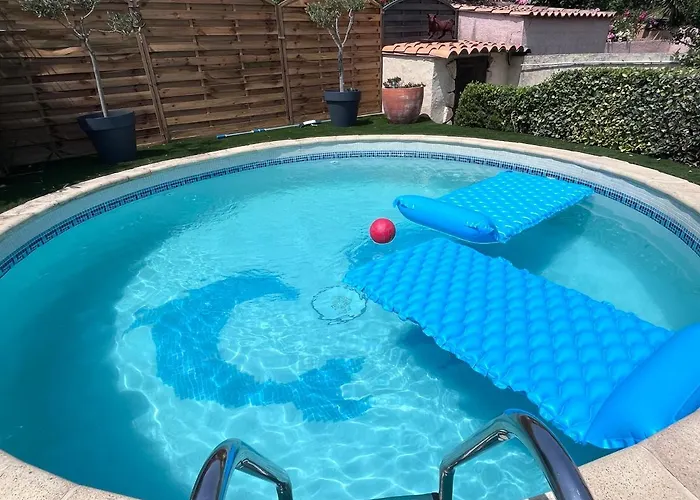 Piscine Cosy, 3 Chambres, 3 Sdb, Havre De Paix A 10 Min Des Plages 모기오