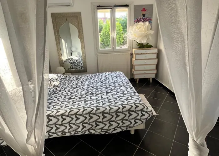 Villa Piscine Cosy, 3 Chambres, 3 Sdb, Havre De Paix A 10 Min Des Plages